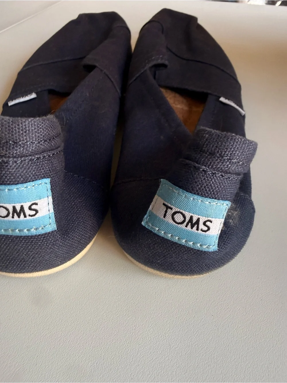 Toms Men's Slip-On Canvas Loafers - Dark Blue